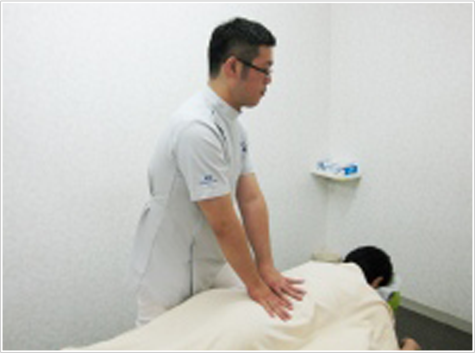 3.施術(筋肉の調整)